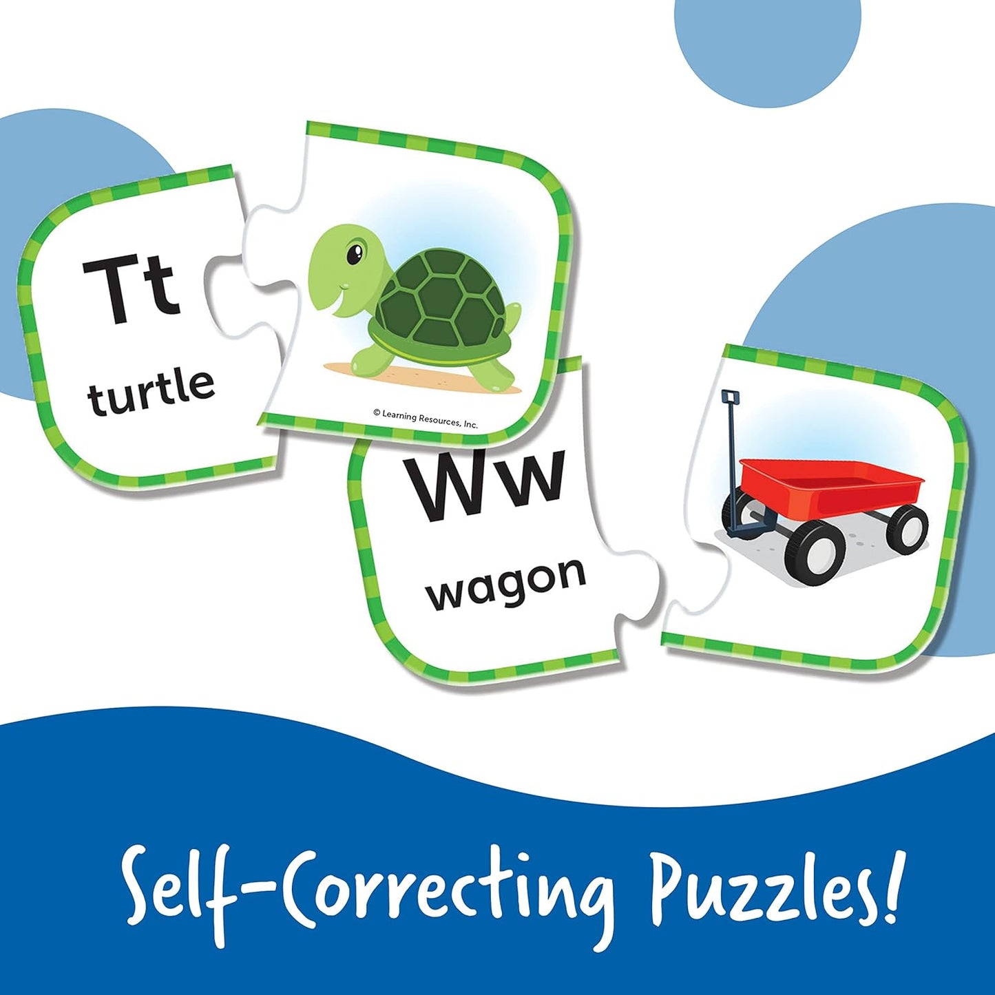 LEARNING RESOURCES ABC PUZZLE CARDS