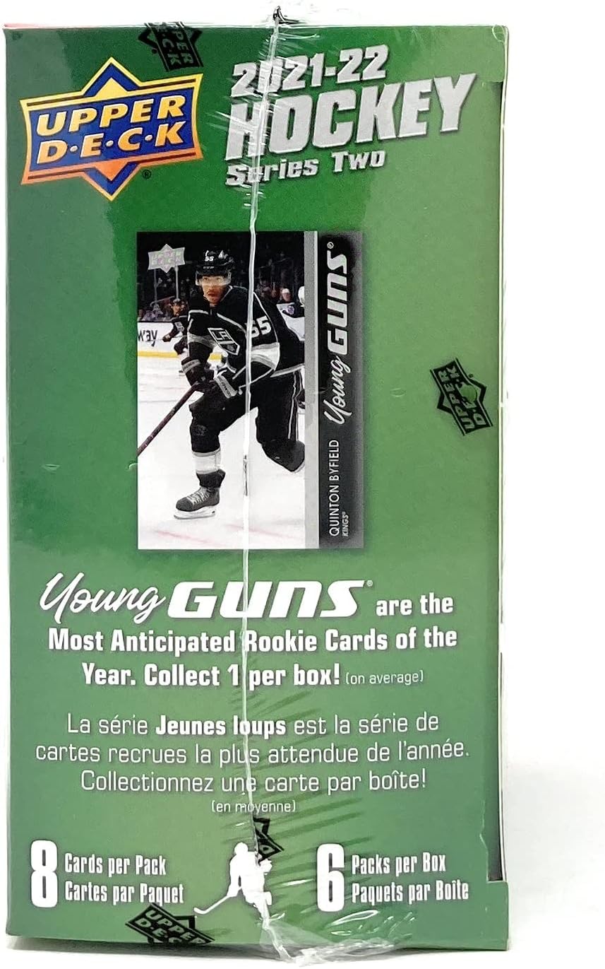 Upper Deck 2021-22 Series 2 Hockey Cards Blaster Box