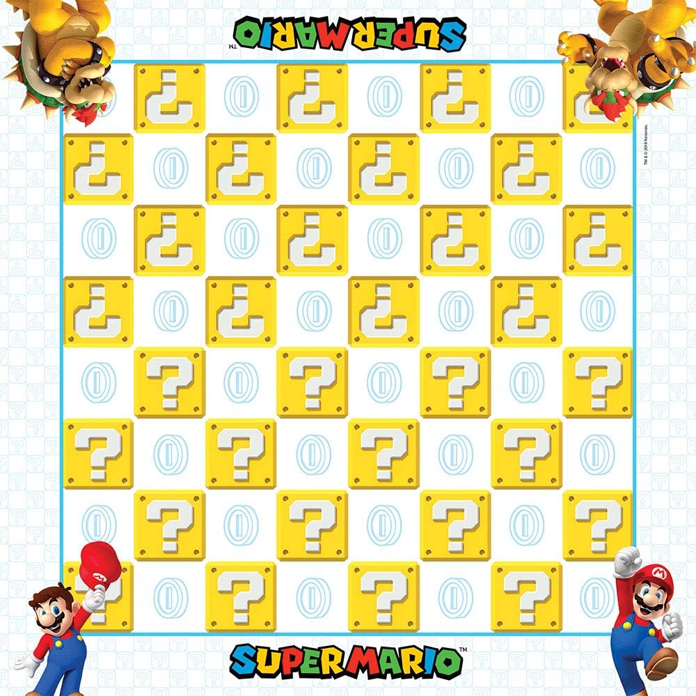 CHECKERS SUPER MARIO VS BOWSER BOX