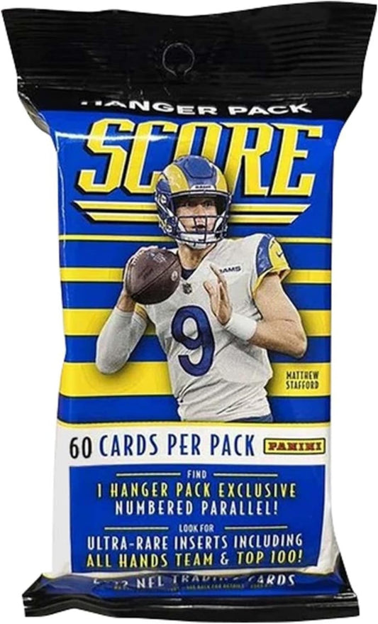 2022 Panini Score Football Hanger Pack - 60 cards