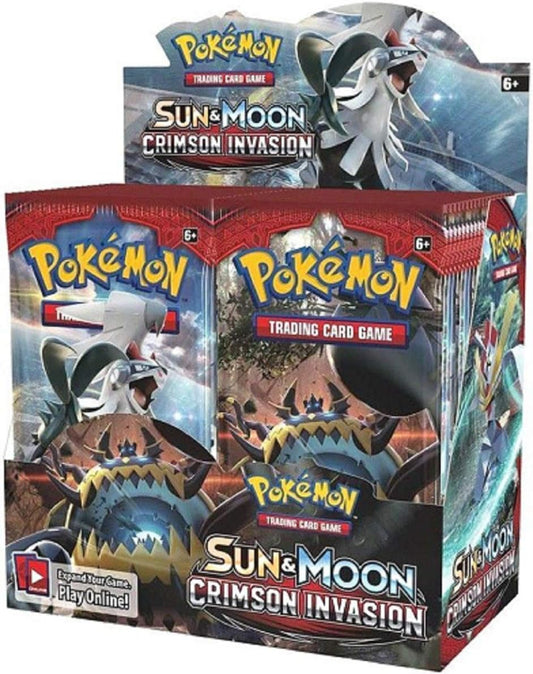 Pokemon TCG Sun & Moon Crimson Invasion Booster Pack