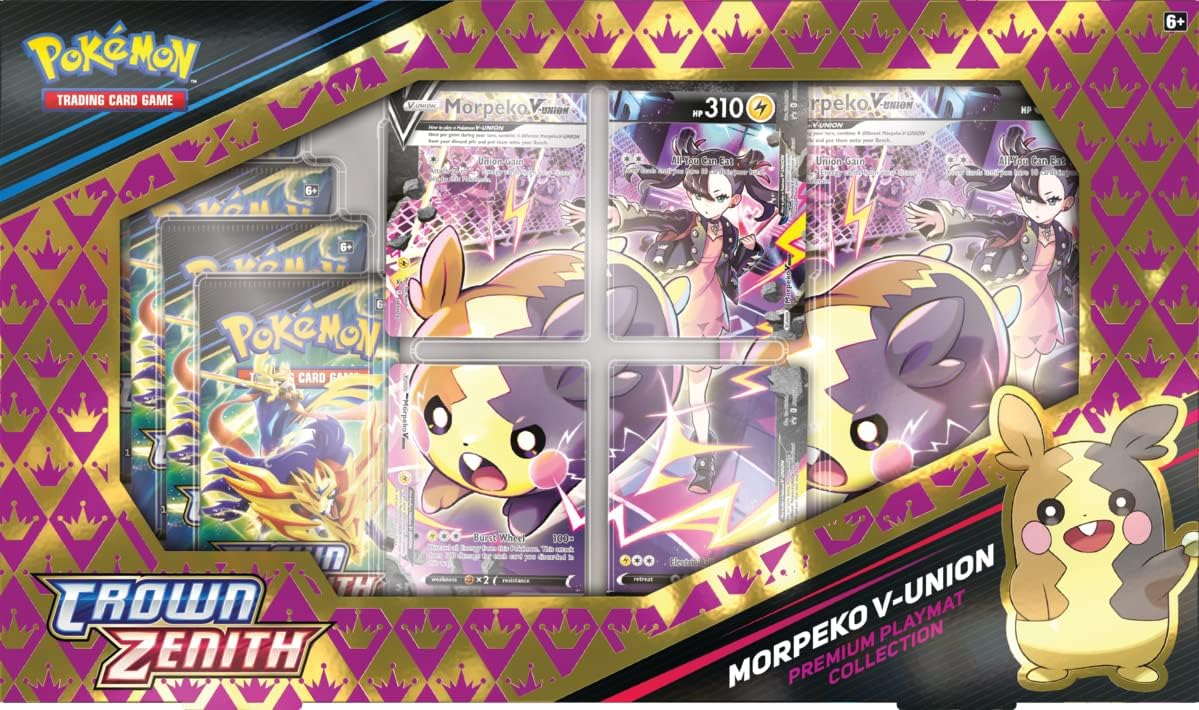 Pokemon Crown Zenith Premium Playmat Collection-Morpeko V-Union