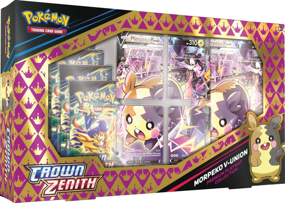 Pokemon Crown Zenith Premium Playmat Collection-Morpeko V-Union