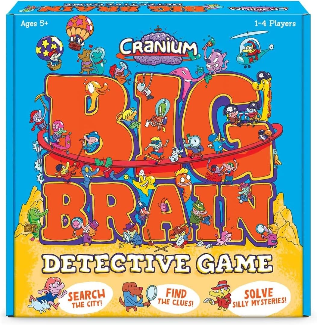 CRANIUM BIG BRAIN DETECTIVE GAME