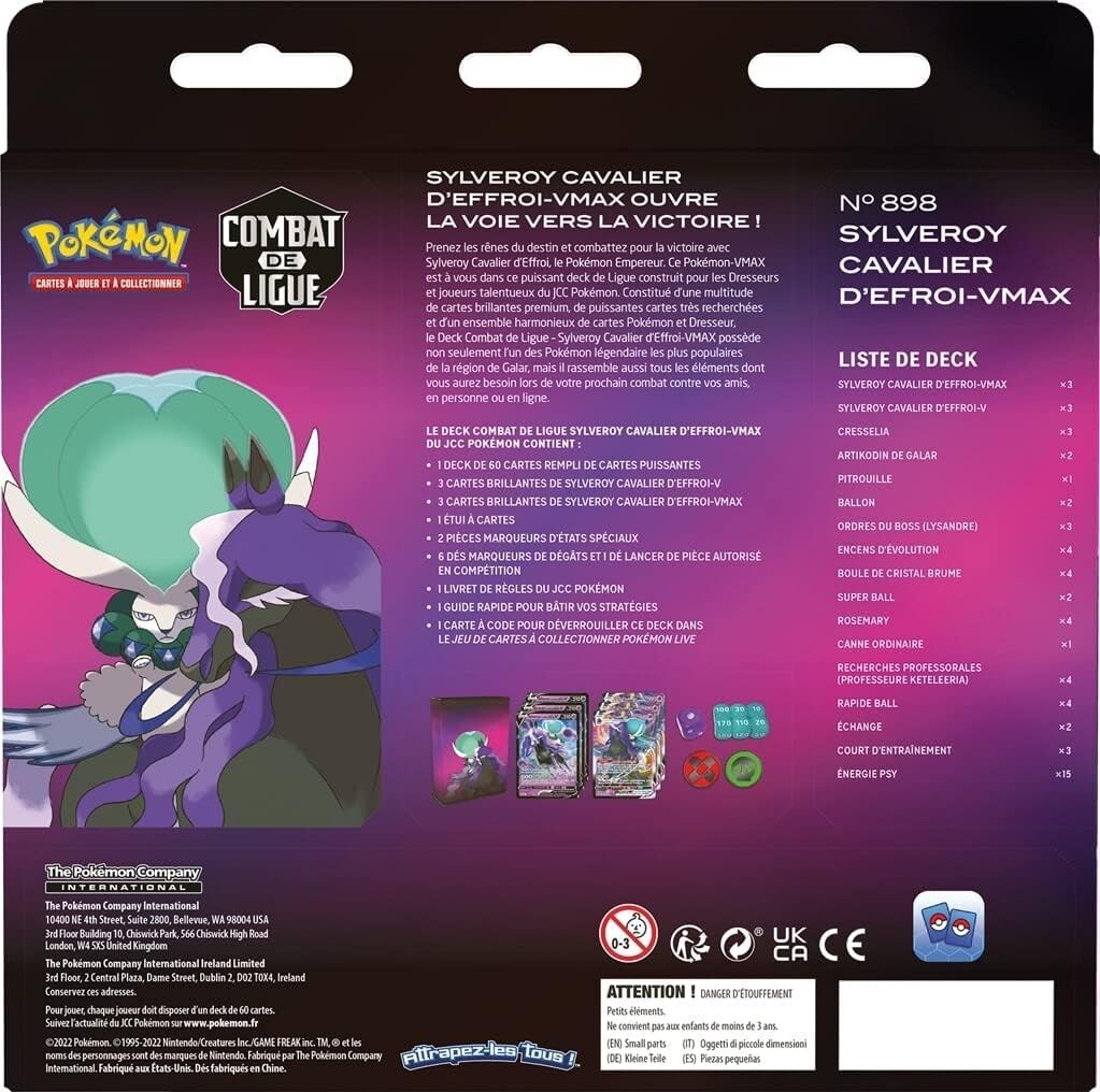 Pokemon Cards: Shadow Rider Calyrex VMAX League Battle Deck