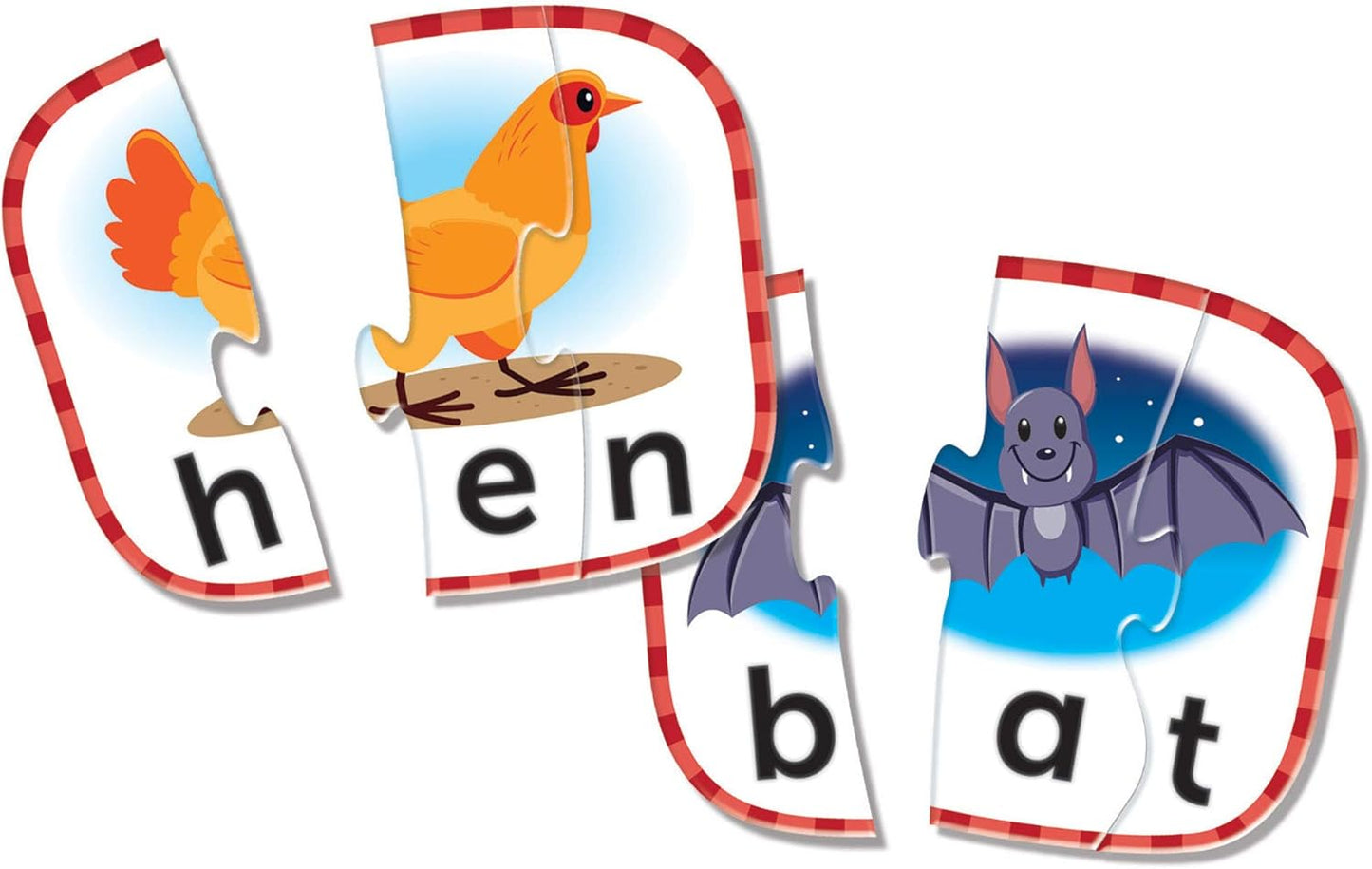 LEARNING RESOURCES 3-LETTER WORD PUZZLE CARDS