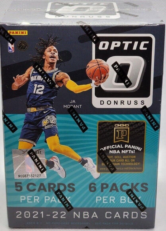 2021/22 Panini Donruss Optic Basketball 6-Pack Blaster Box