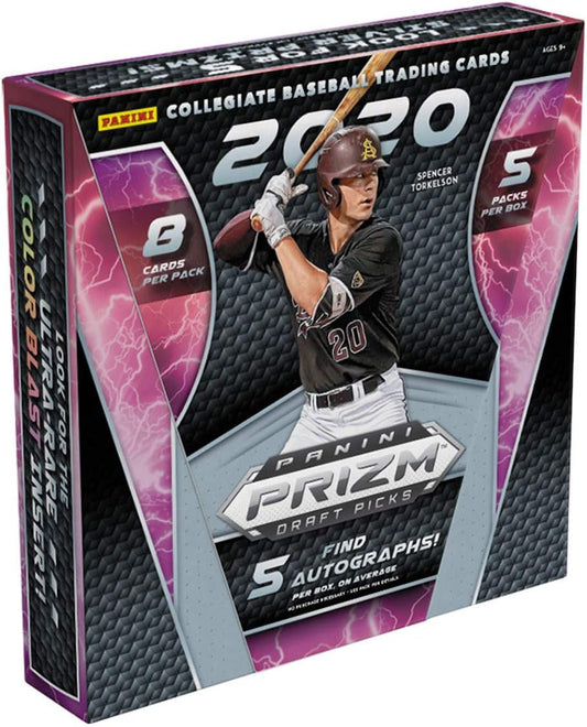 2020 Panini Prizm Draft Baseball HOBBY box