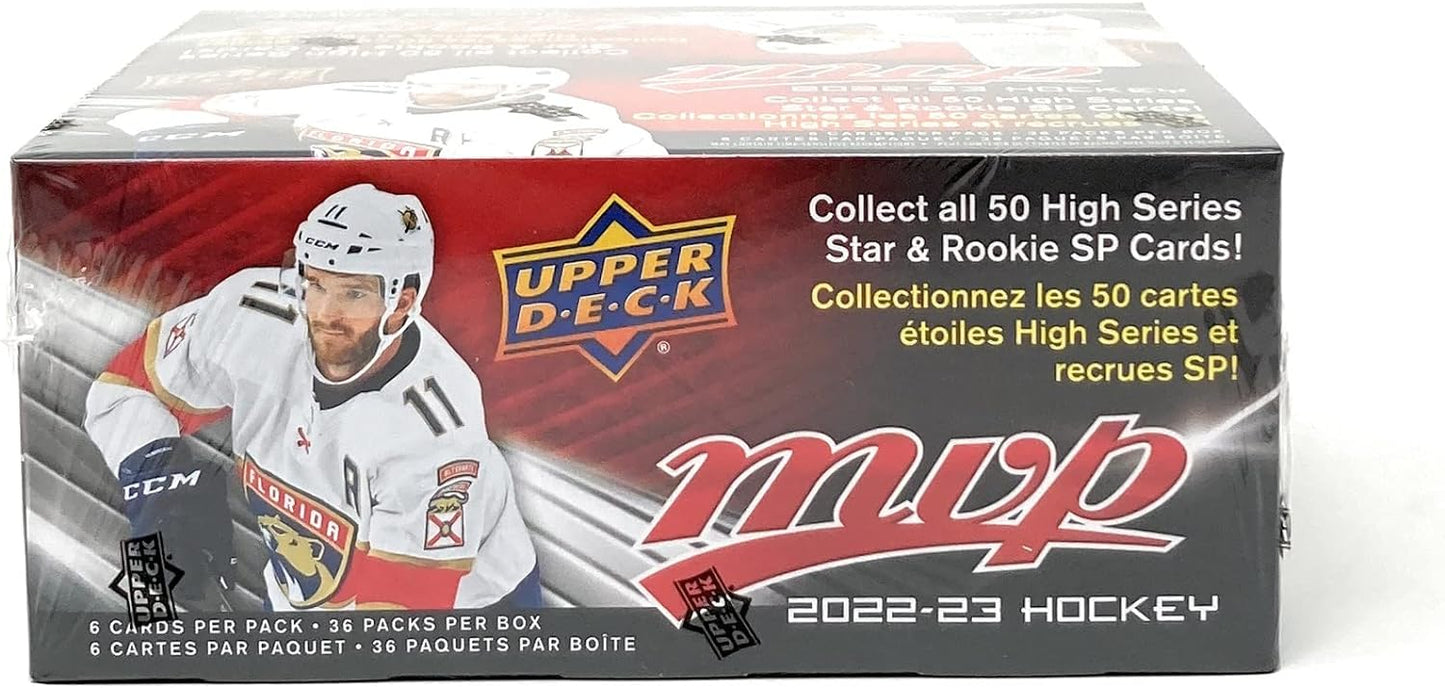 2022/23 Upper Deck MVP Hockey Retail 36-Pack Box