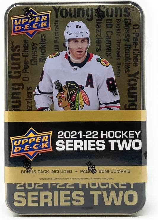 2021/22 Upper Deck Series 2 Hockey Tin