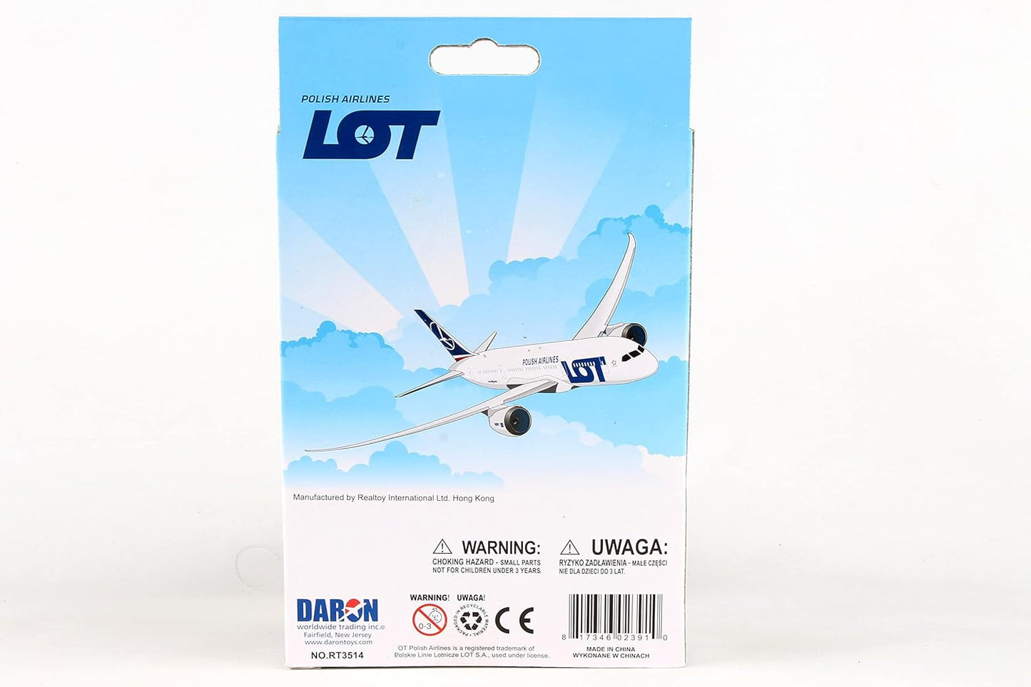 LOT AIRLINES SINGLE AIRPLANE