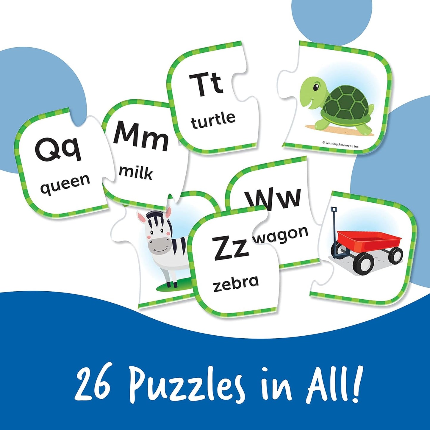 LEARNING RESOURCES ABC PUZZLE CARDS