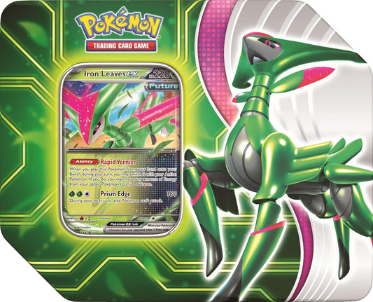 Pokemon TCG: Paradox Clash Tin - Iron Leaves EX