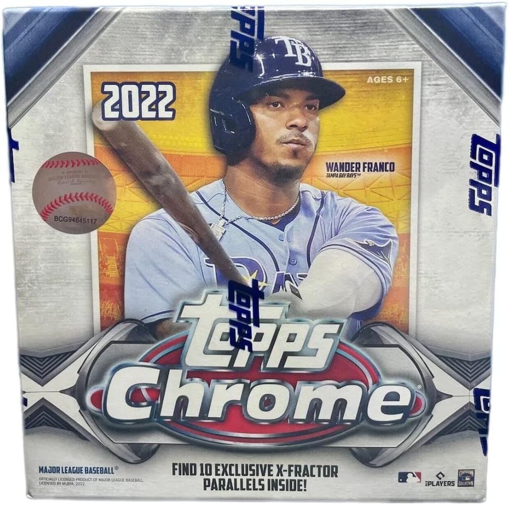 2022 Topps Chrome Baseball Mega Box