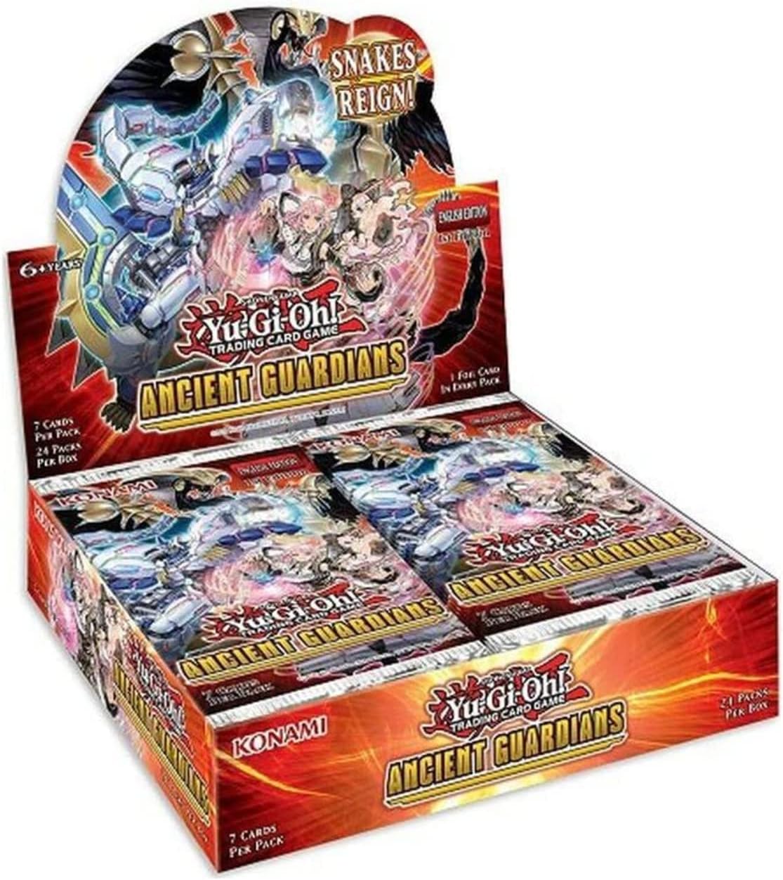 YGO Ancient Guardians 1st Edition Booster Pack