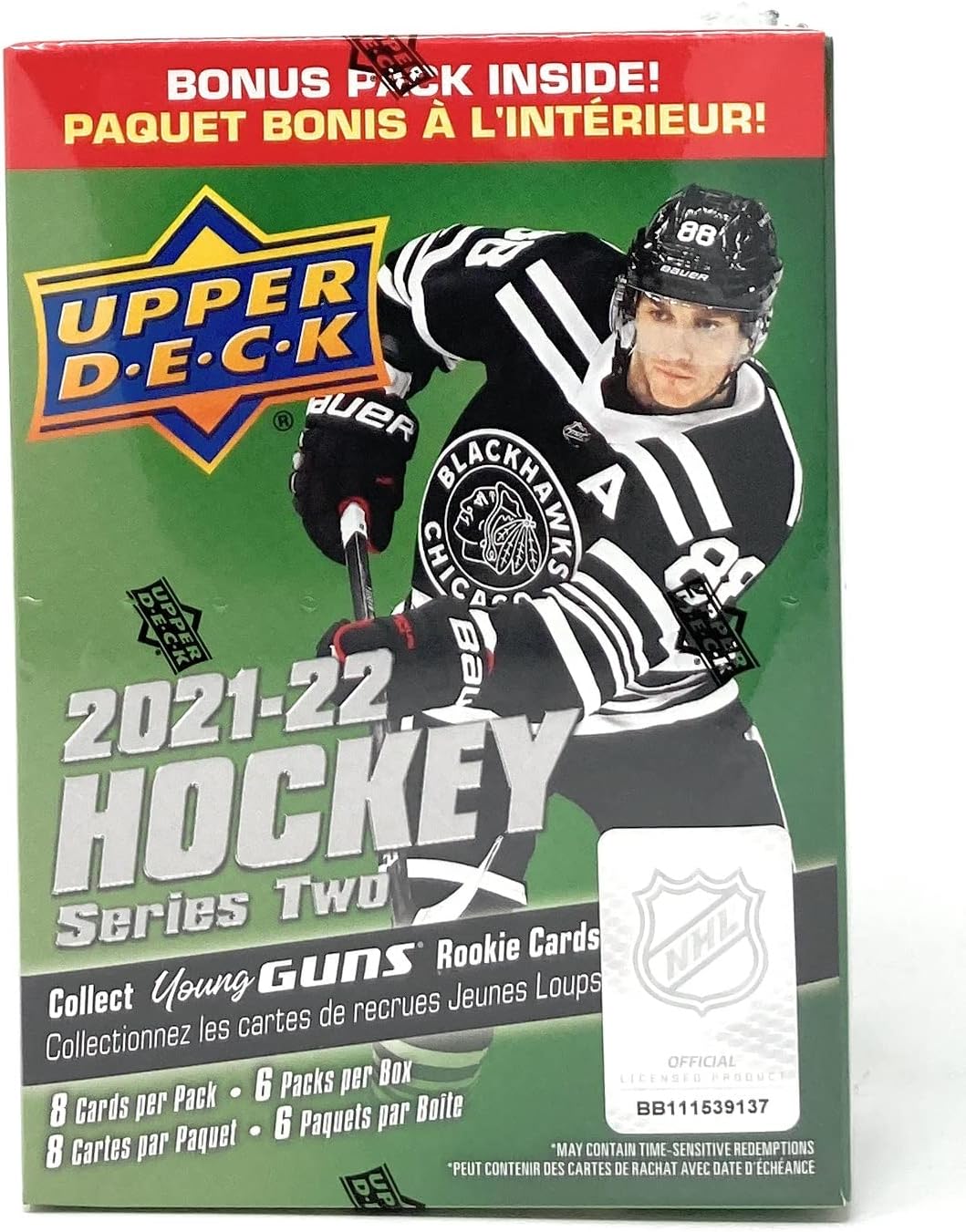 Upper Deck 2021-22 Series 2 Hockey Cards Blaster Box