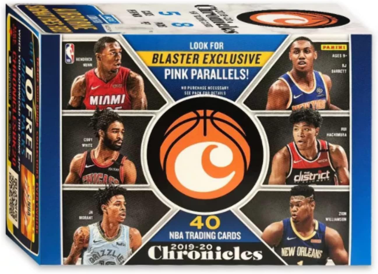 2019/20 Panini Chronicles Basketball 8-Pack Blaster Box