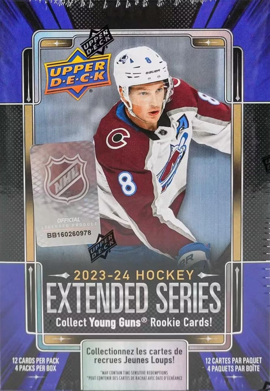 2023/24 Upper Deck Extended Series Hockey 4-Pack Blaster Box