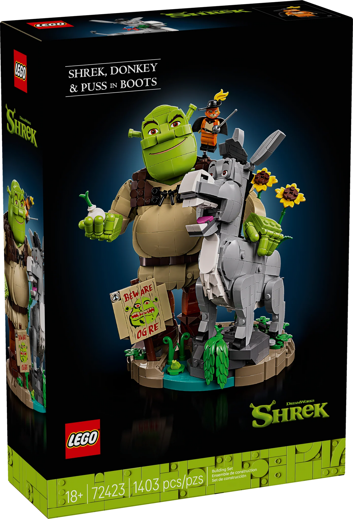 LEGO® Shrek, Donkey & Puss in Boots - 72423