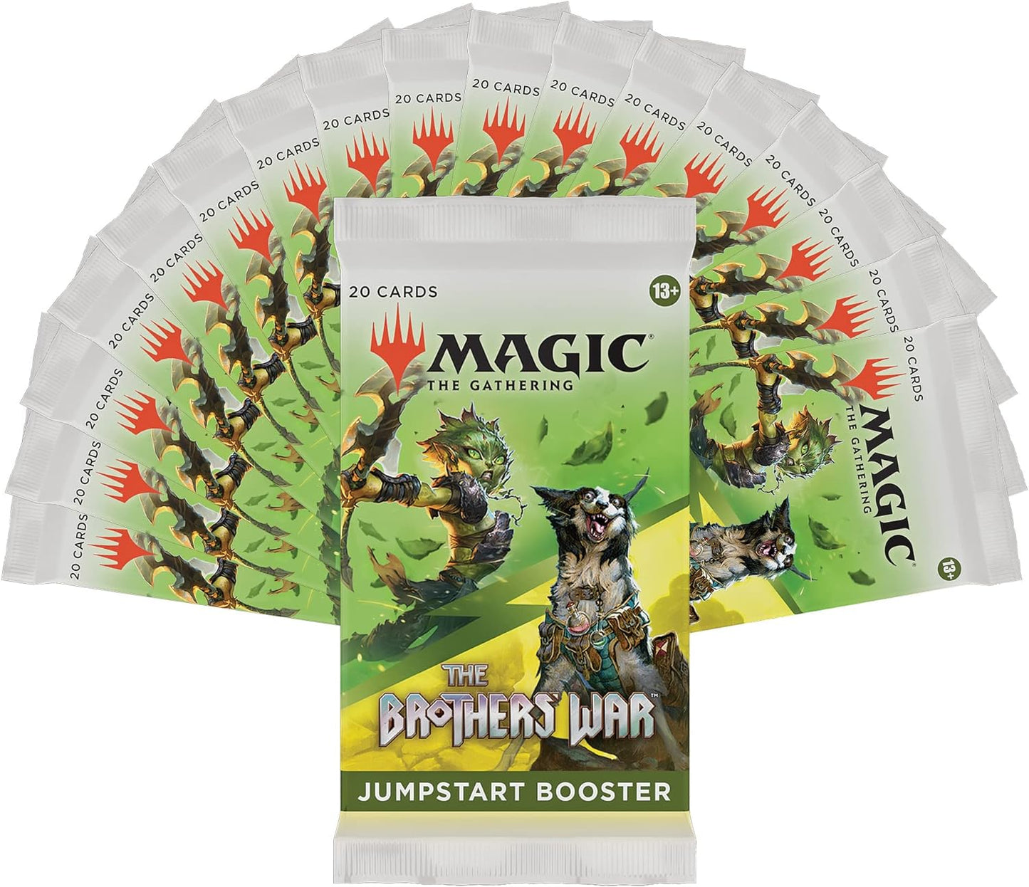 MAGIC THE GATHERING THE BROTHERS WAR JUMPSTART BOOSTER PACK (random pack)