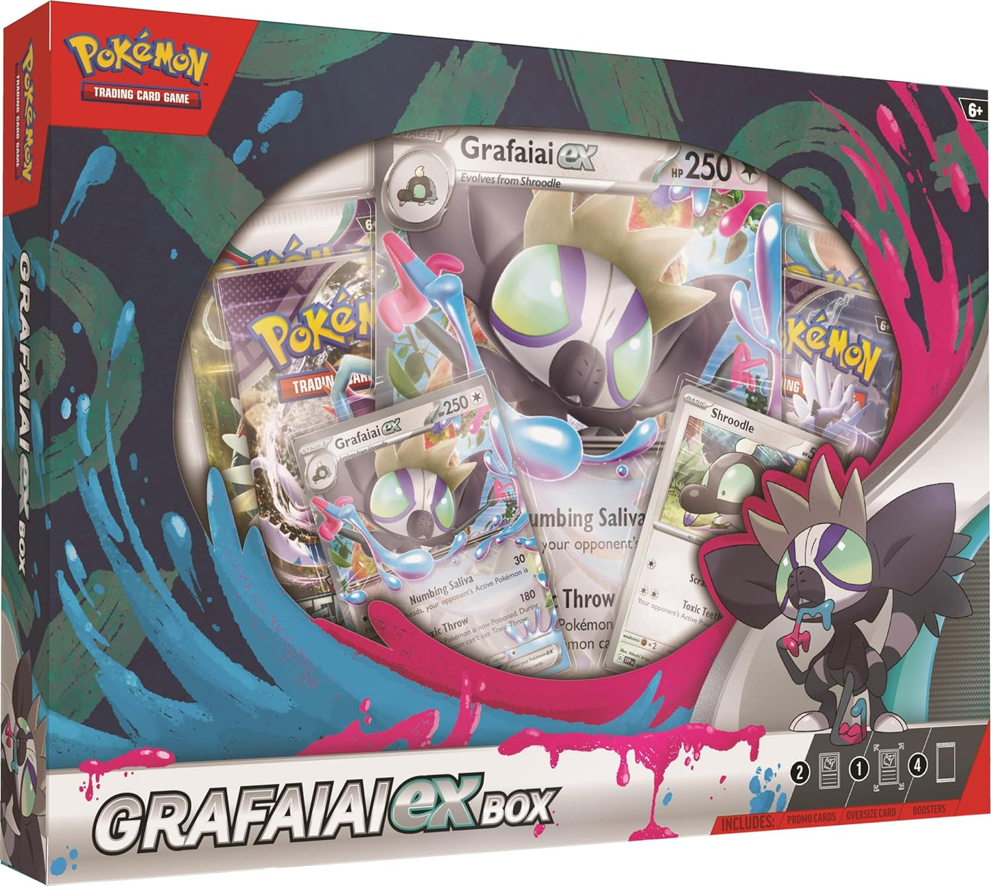 POKEMON EX BOX GRAFAIAI