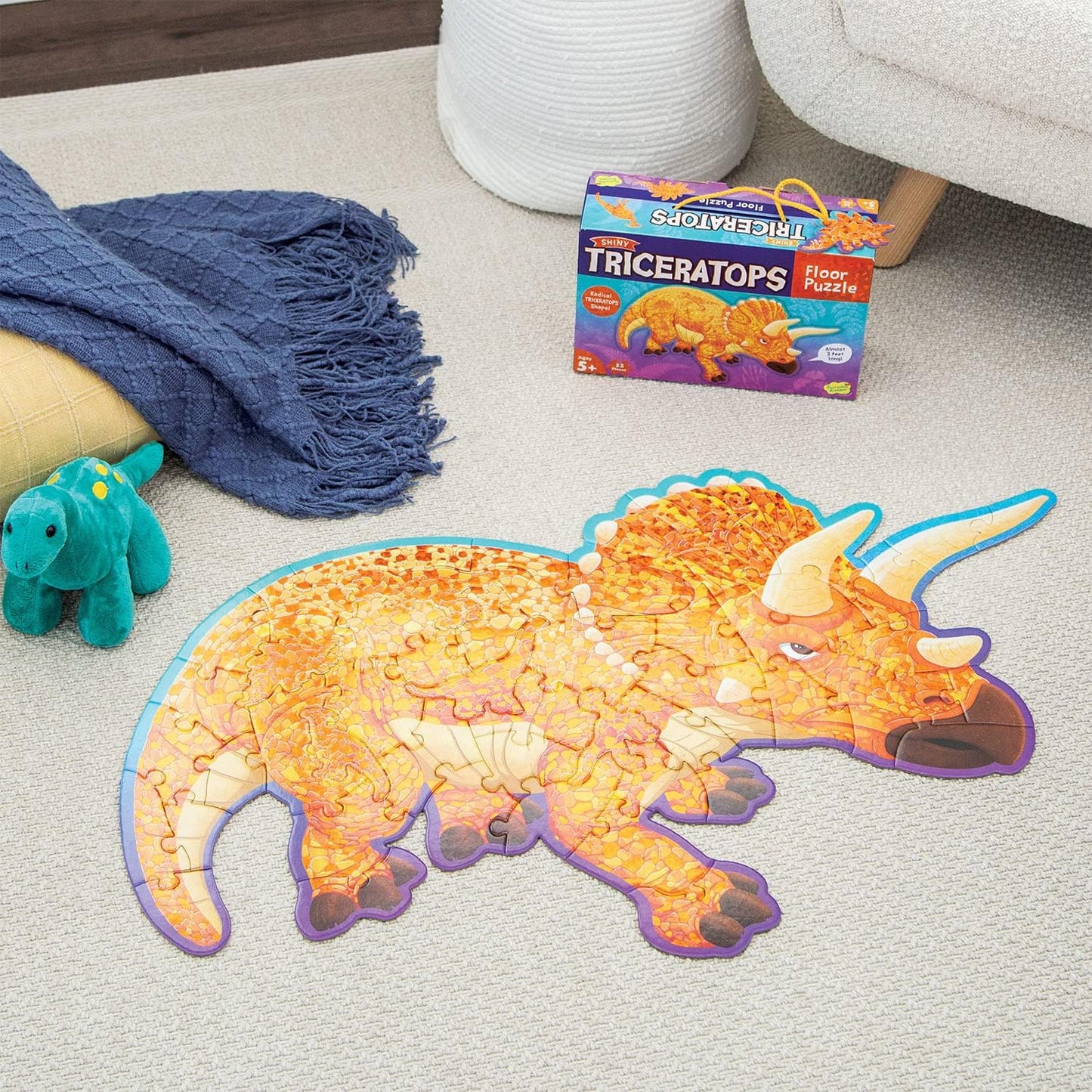 FLOOR PUZZLE TRICERATOPS