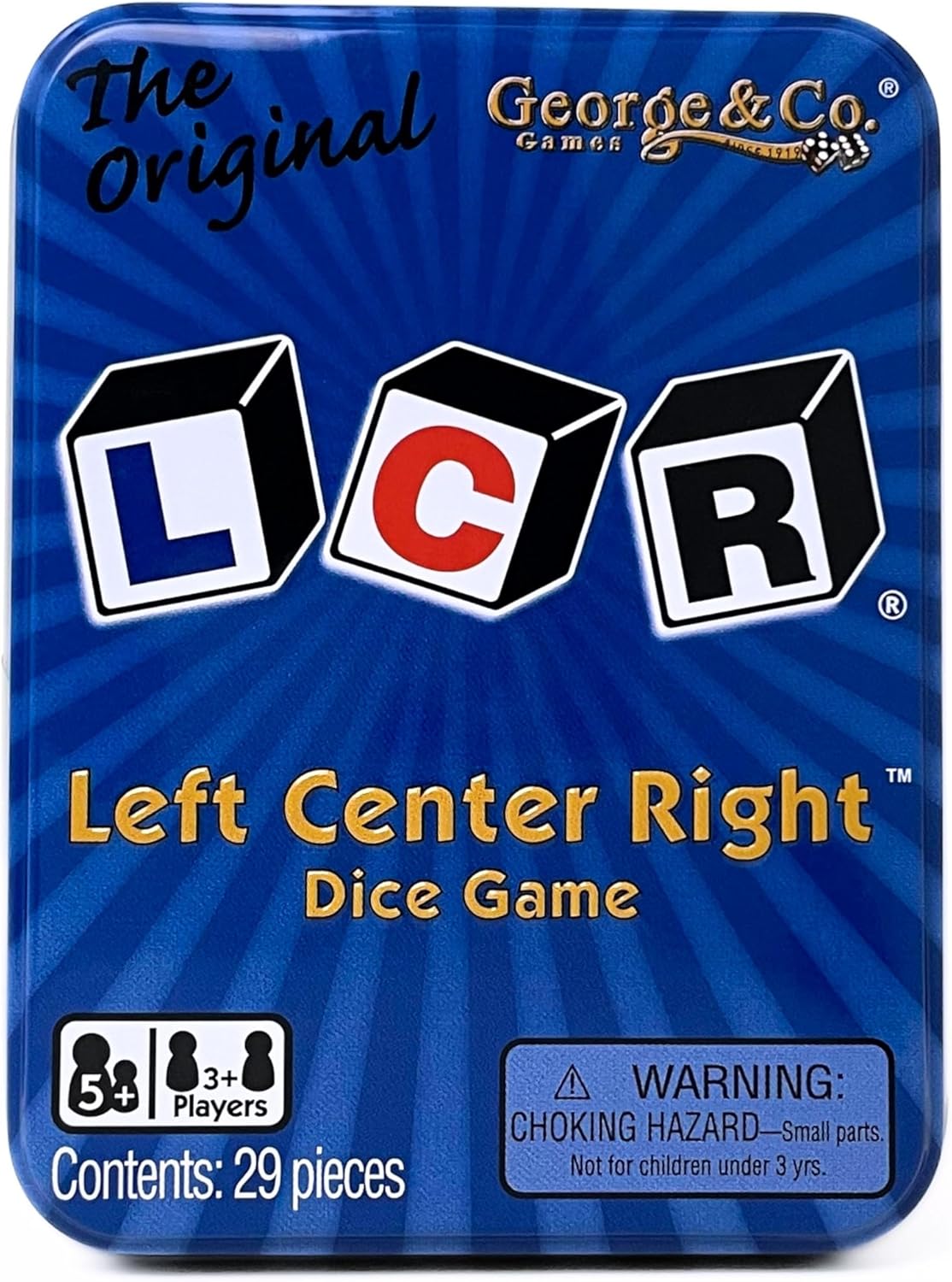 LCR Single Game Tin