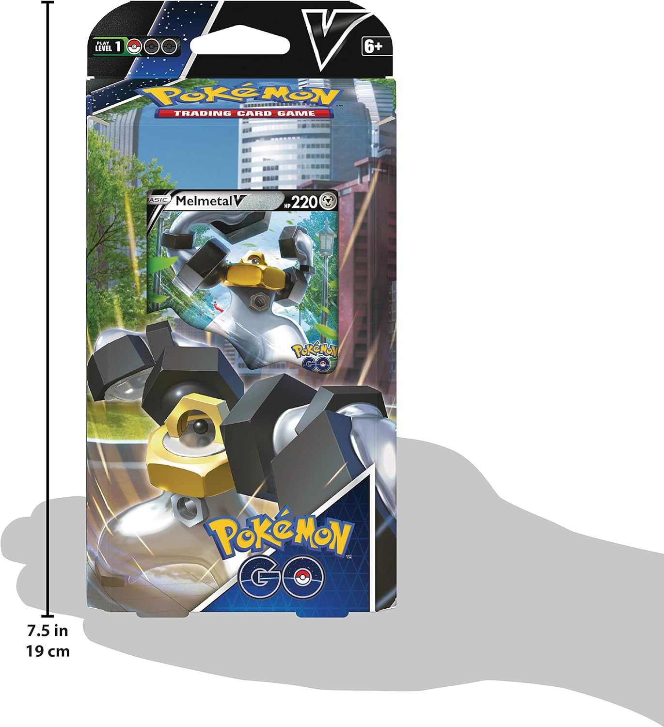 Pokémon TCG: Pokémon GO Melmetal V Battle Deck (60 Cards, Ready to Play)