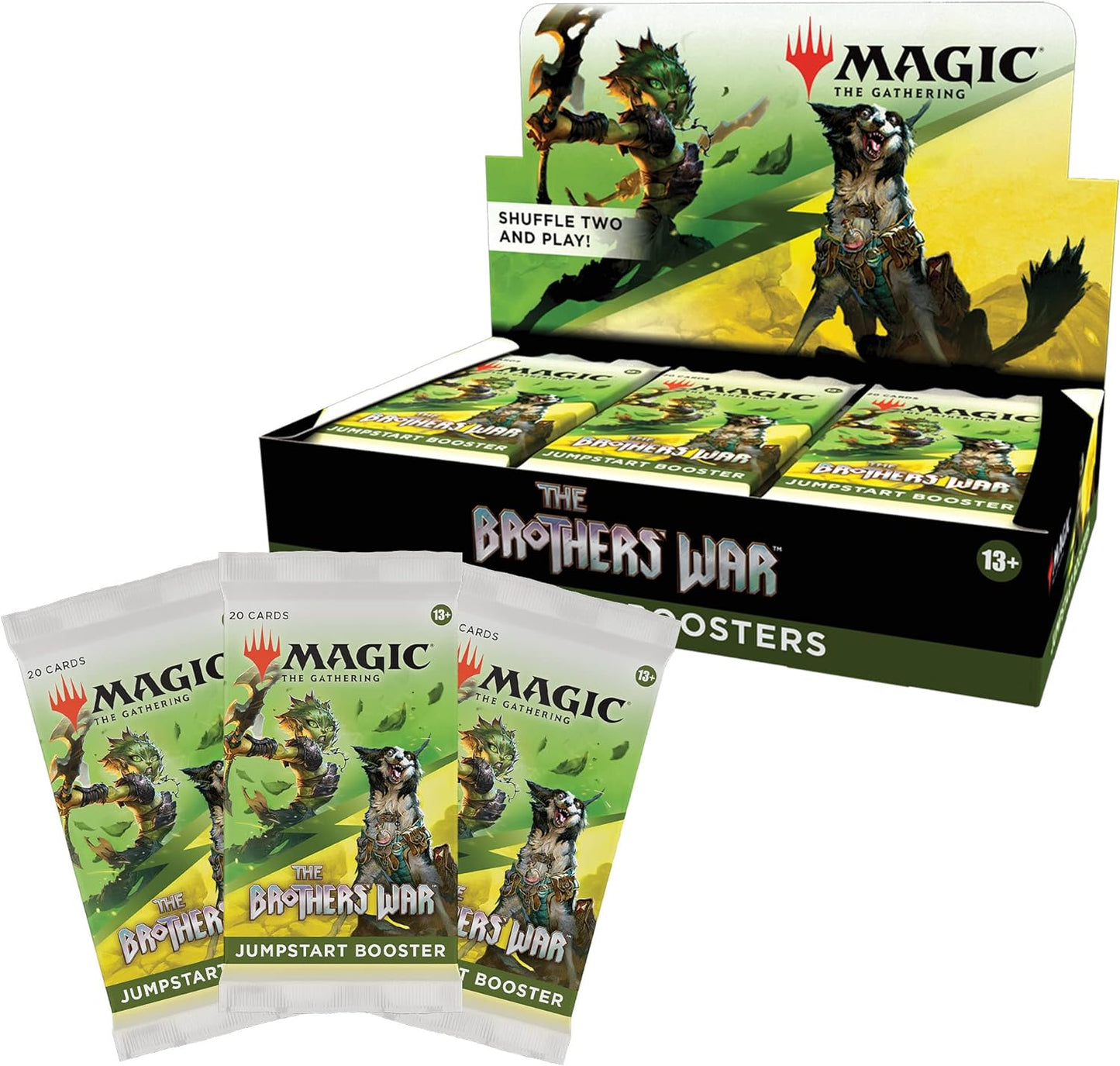 MAGIC THE GATHERING THE BROTHERS WAR JUMPSTART BOOSTER PACK (random pack)