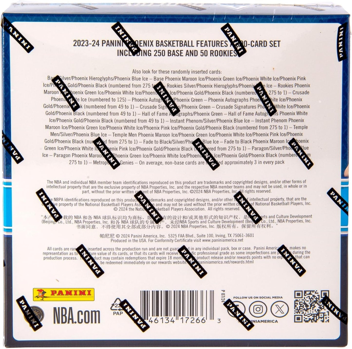 2023/24 Panini Phoenix Basketball Mega Box