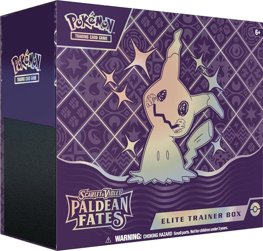 POKEMON TCG: Scarlet and Violet: PALDEAN Fates: Elite Trainer Box