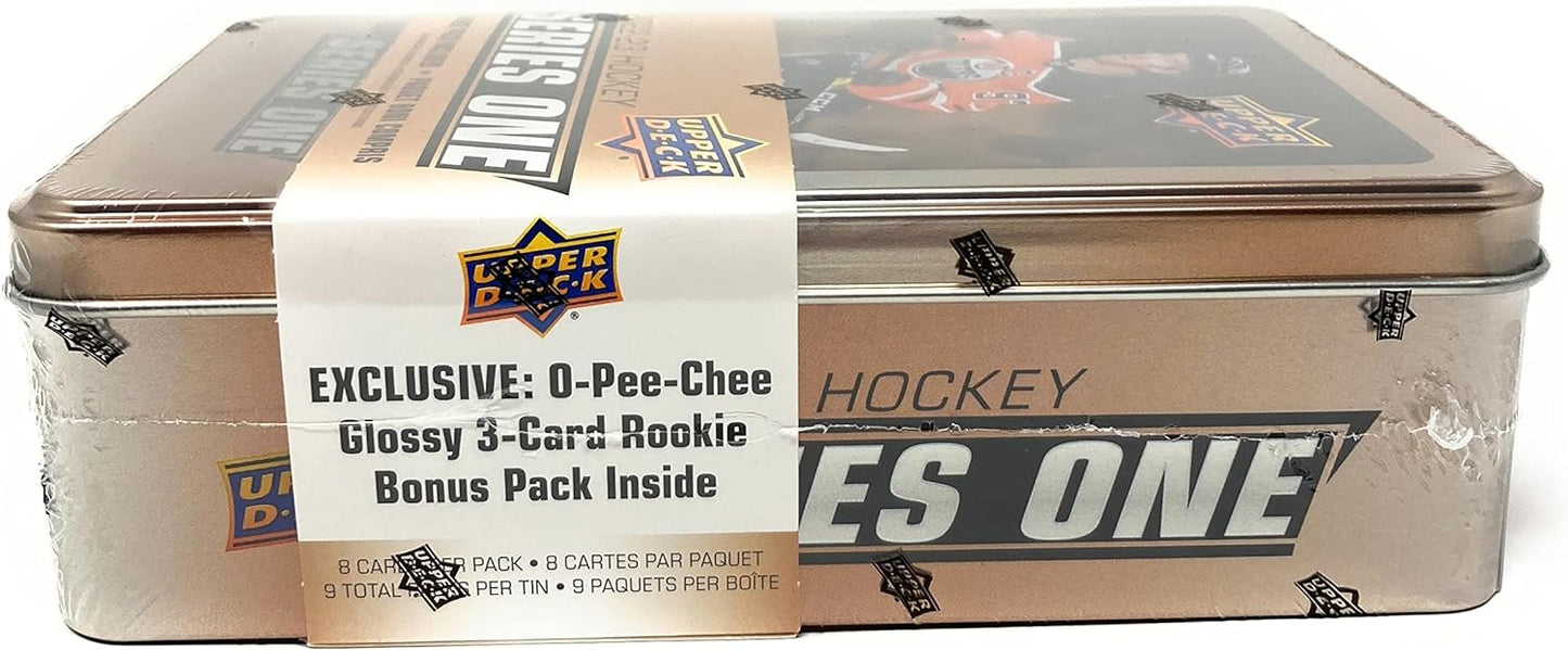 2022/23 Upper Deck Series 1 Hockey Tin