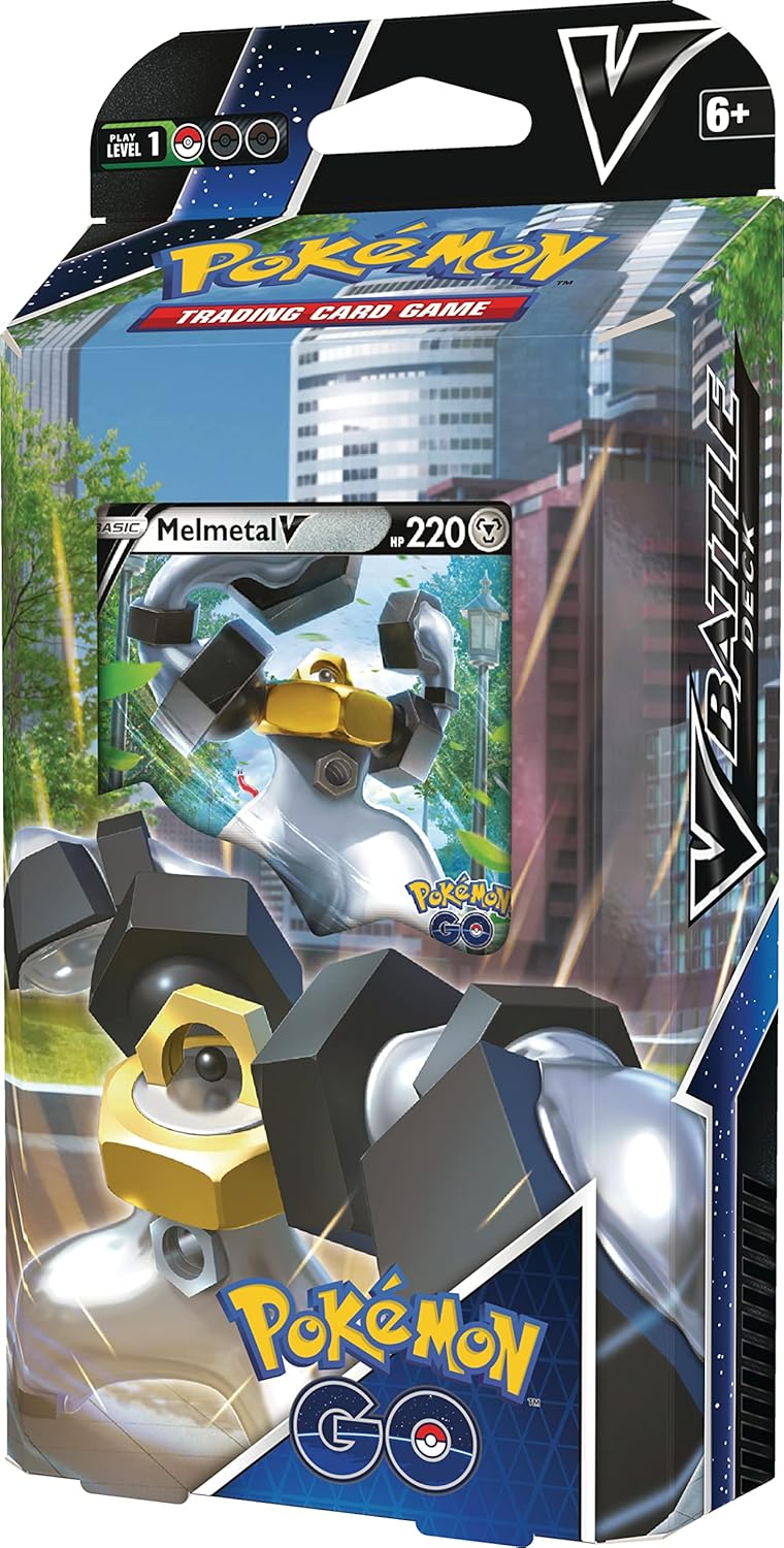 Pokémon TCG: Pokémon GO Melmetal V Battle Deck (60 Cards, Ready to Play)