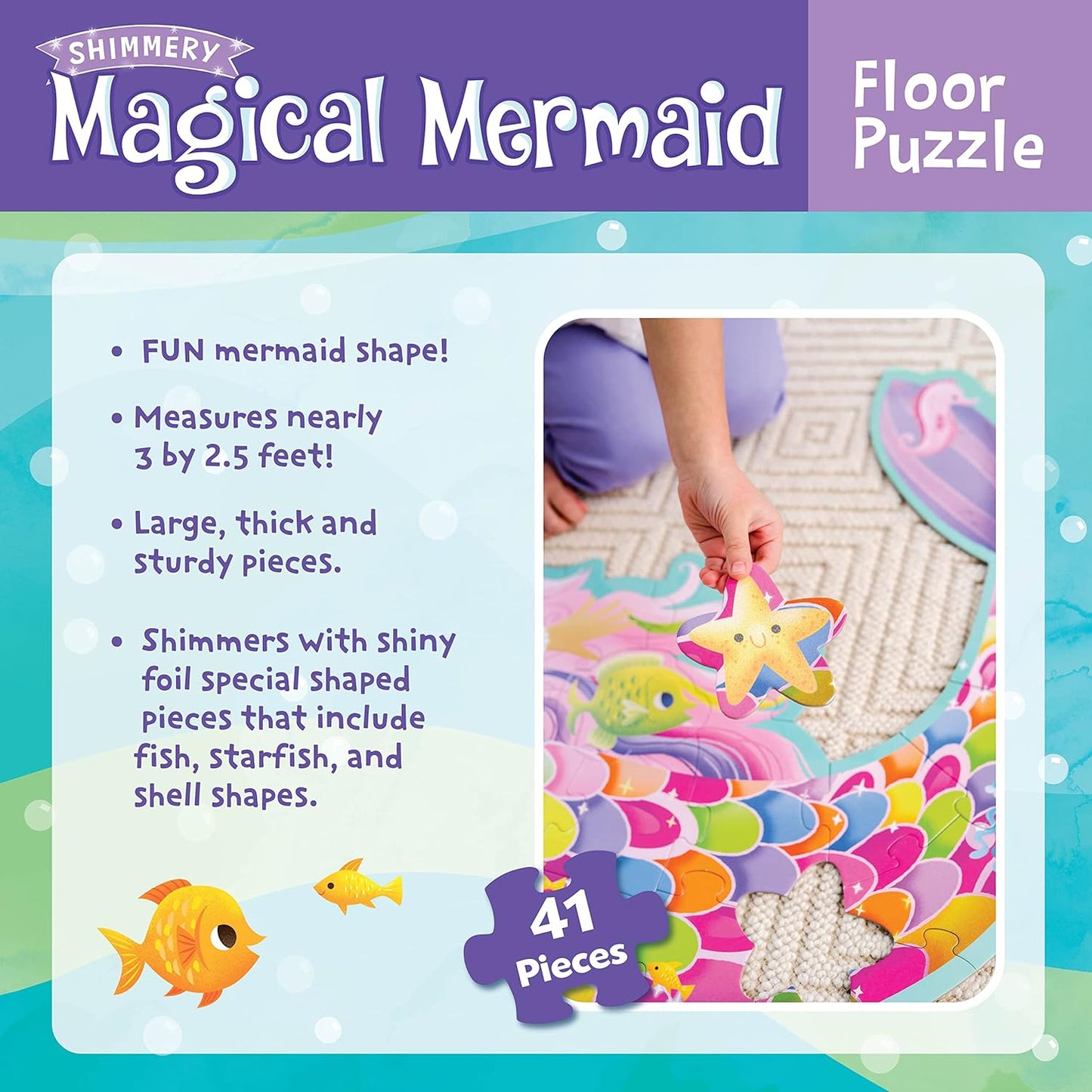 MERMAID FLOOR PUZZLE