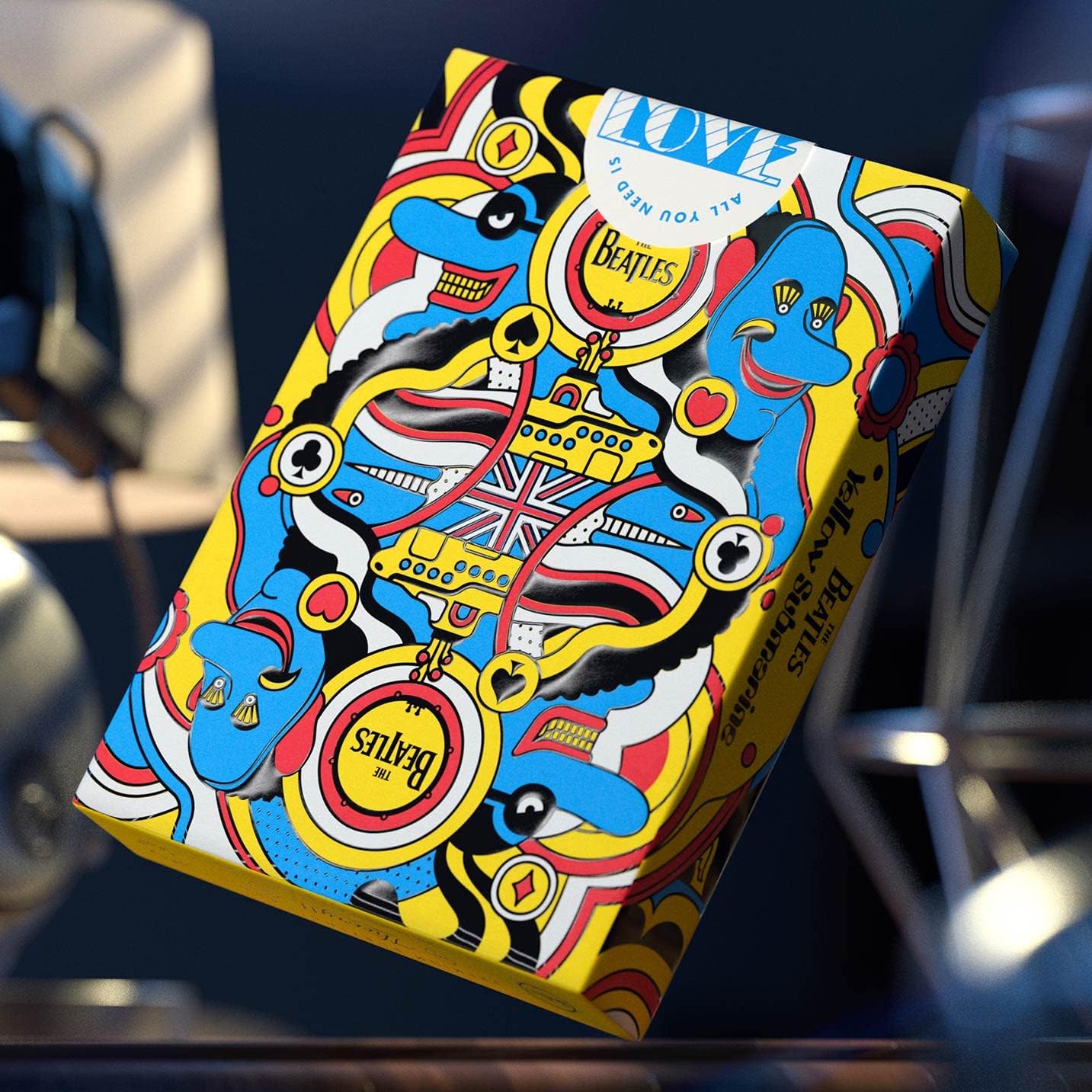 Theory 11 Yellow Submarine Playing Cards