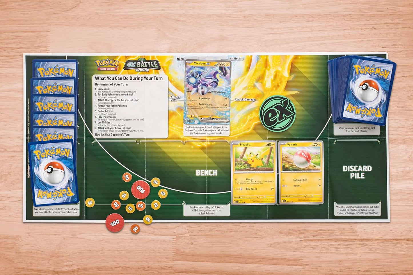 Pokémon TCG: Miraidon ex Battle Deck