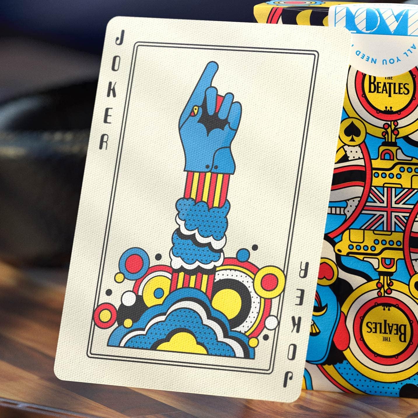 Theory 11 Yellow Submarine Playing Cards