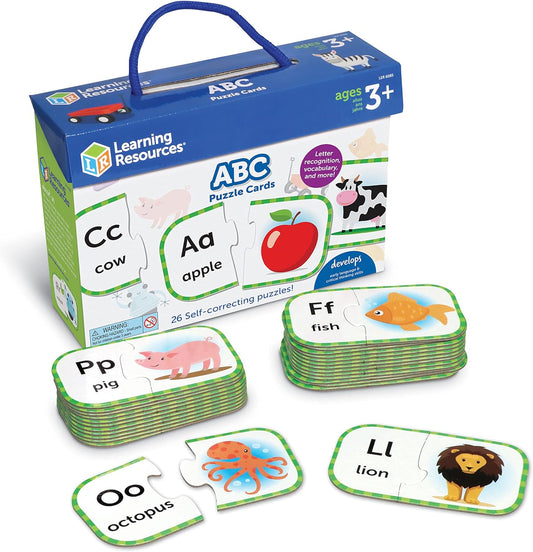 LEARNING RESOURCES ABC PUZZLE CARDS