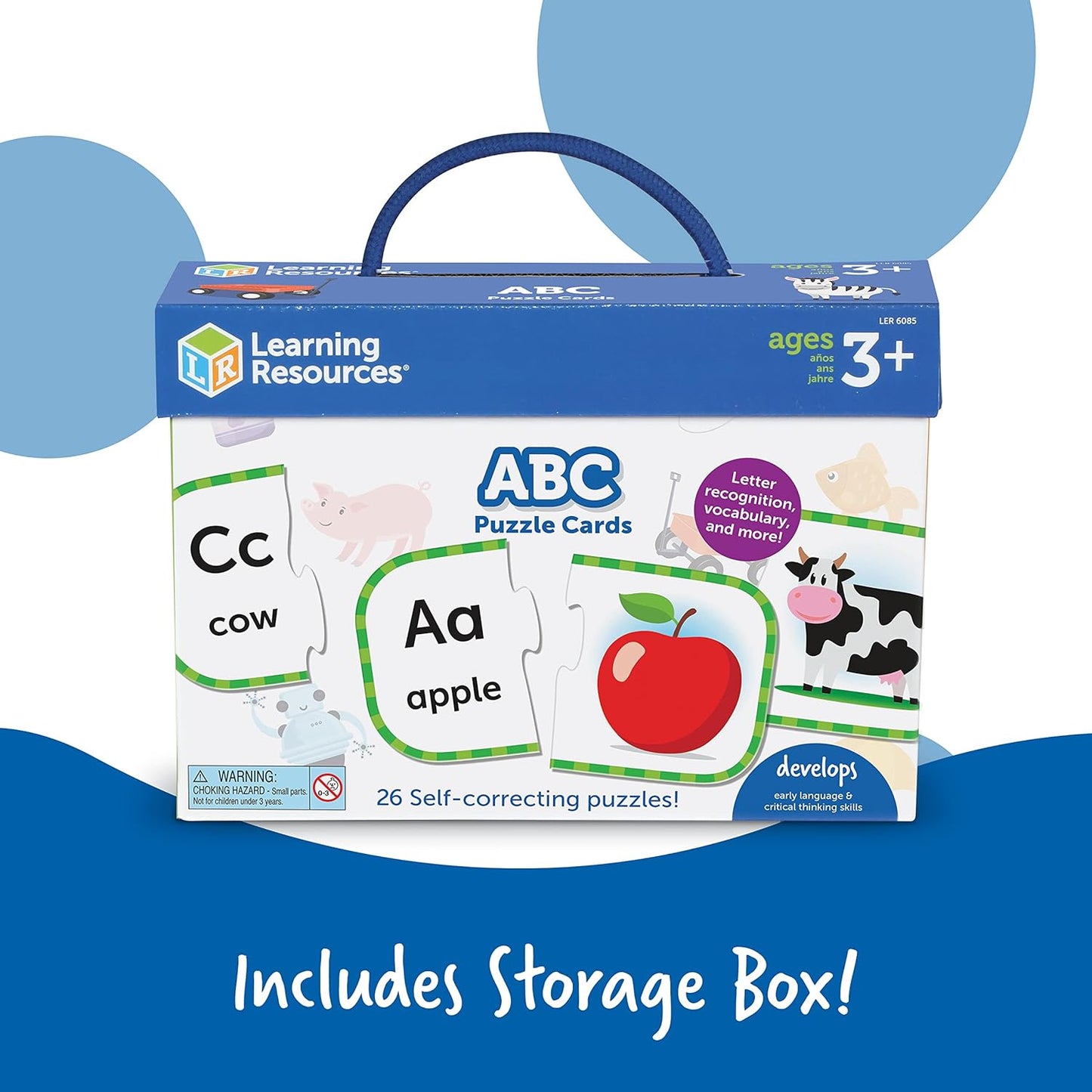 LEARNING RESOURCES ABC PUZZLE CARDS