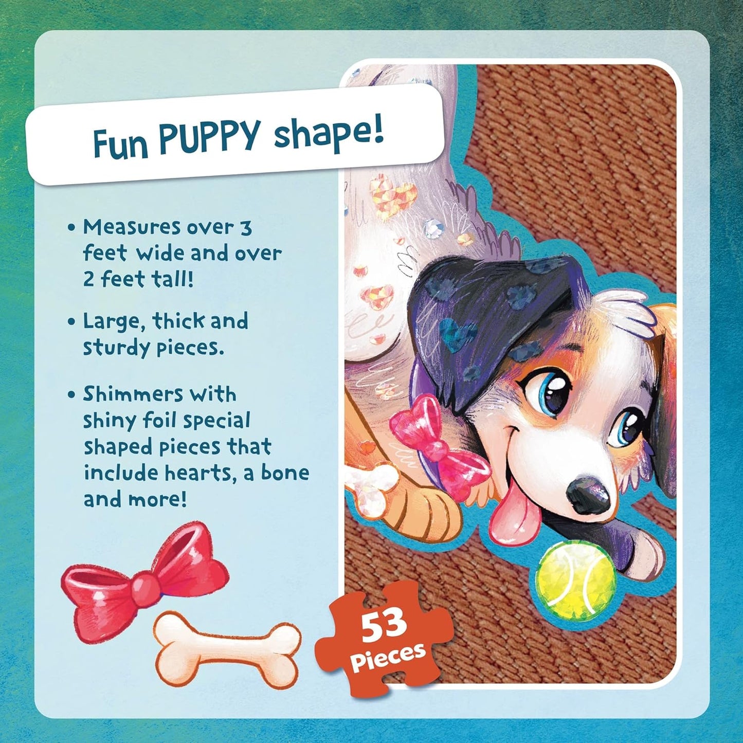 FLOOR PUZZLE PUPPY