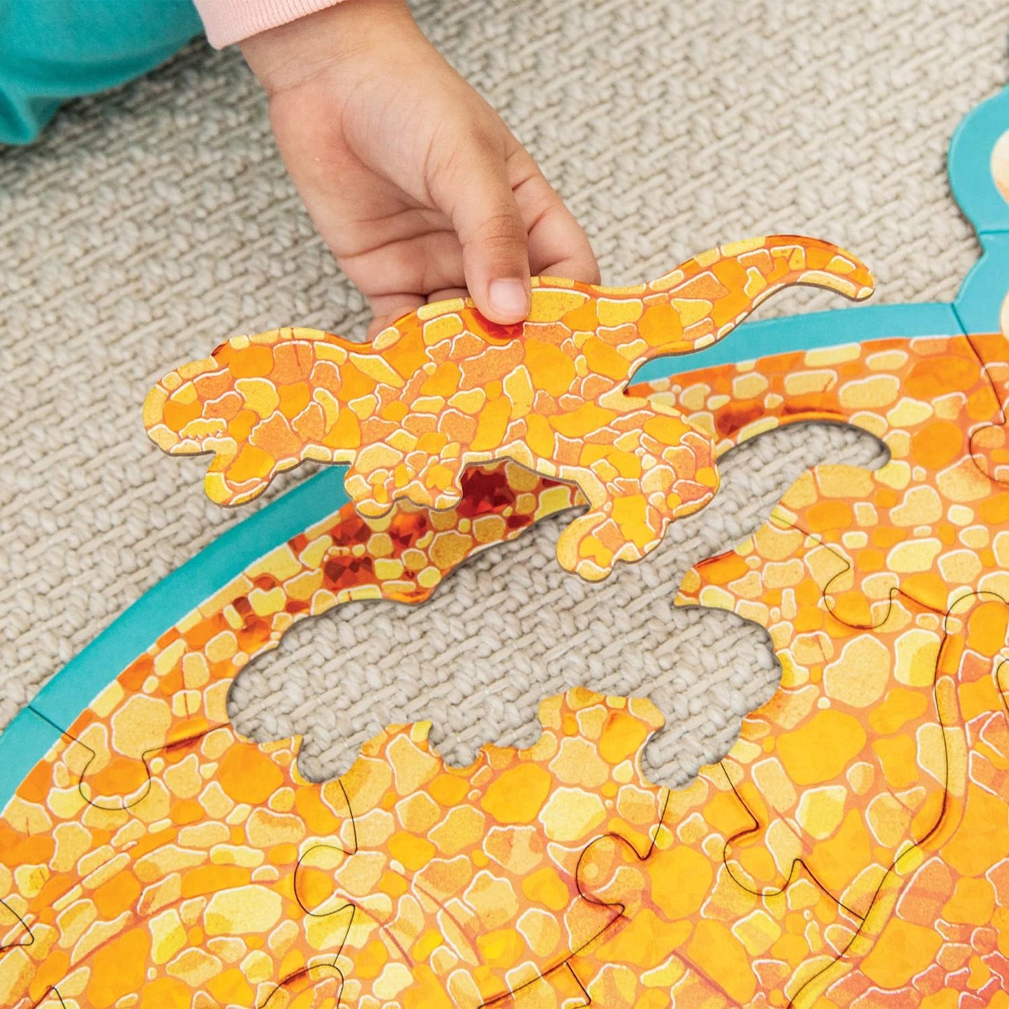 FLOOR PUZZLE TRICERATOPS