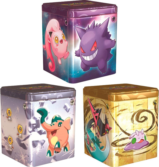 Pokemon 2024 Q1 Stacking Tin (1 random tin)