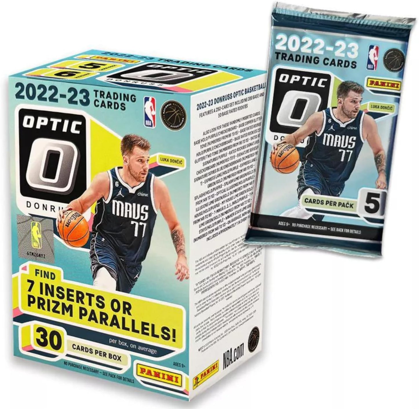 2022-2023 Panini Donruss Optic Basketball Trading Card Blaster Box