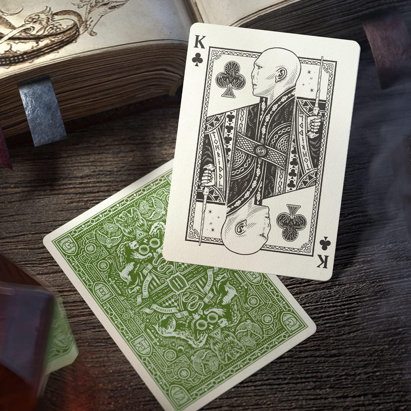 Theory 11 Harry Potter Playing Cards - Green