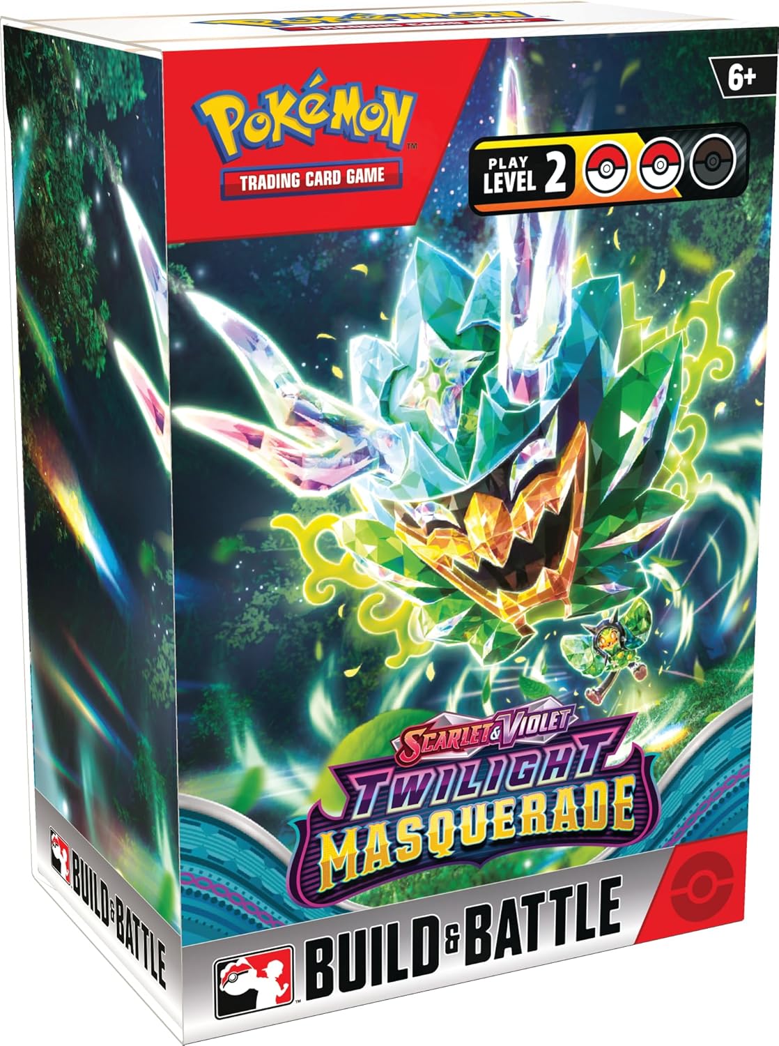 POKEMON TCG: Scarlet and Violet Twilight Masquerade Build and Battle