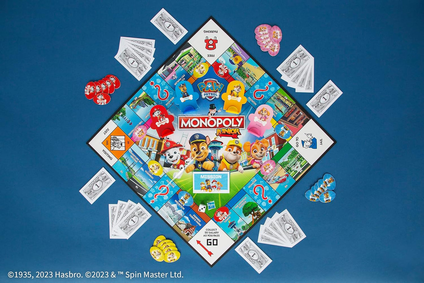 MONOPOLY JR PAW PATROL GAME