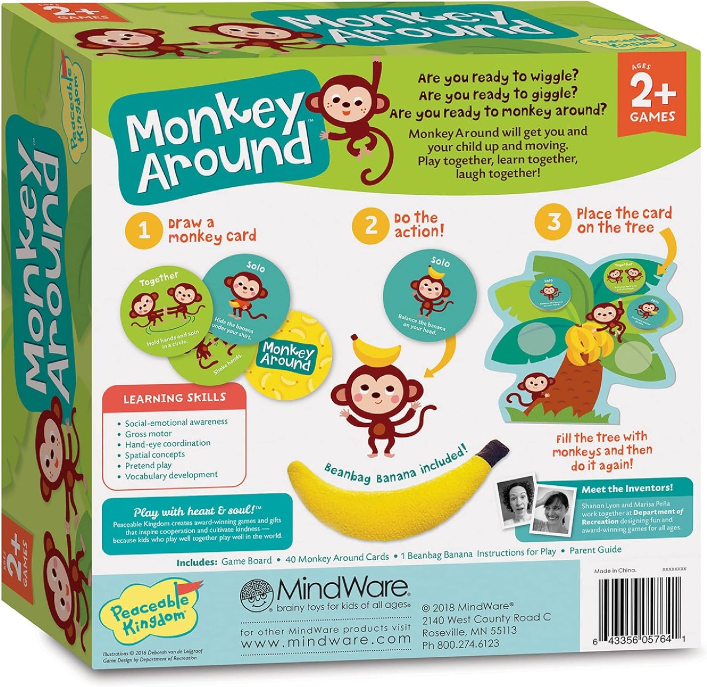 MONKEY AROUND TIME GAME