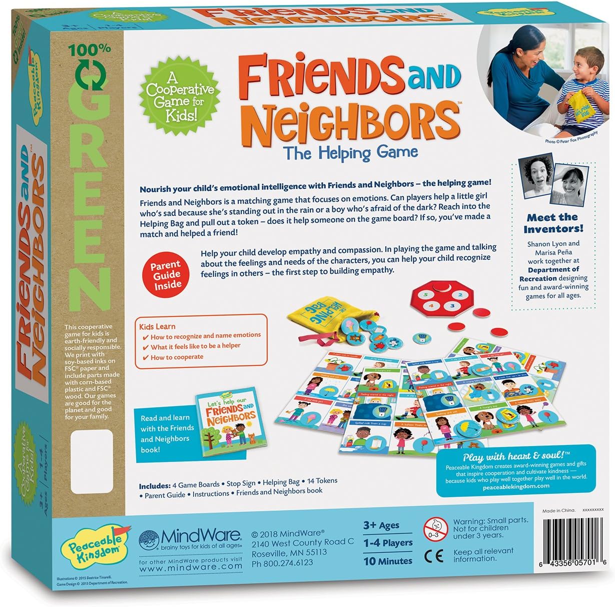 FRIENDS & NEIGHBORS GAME