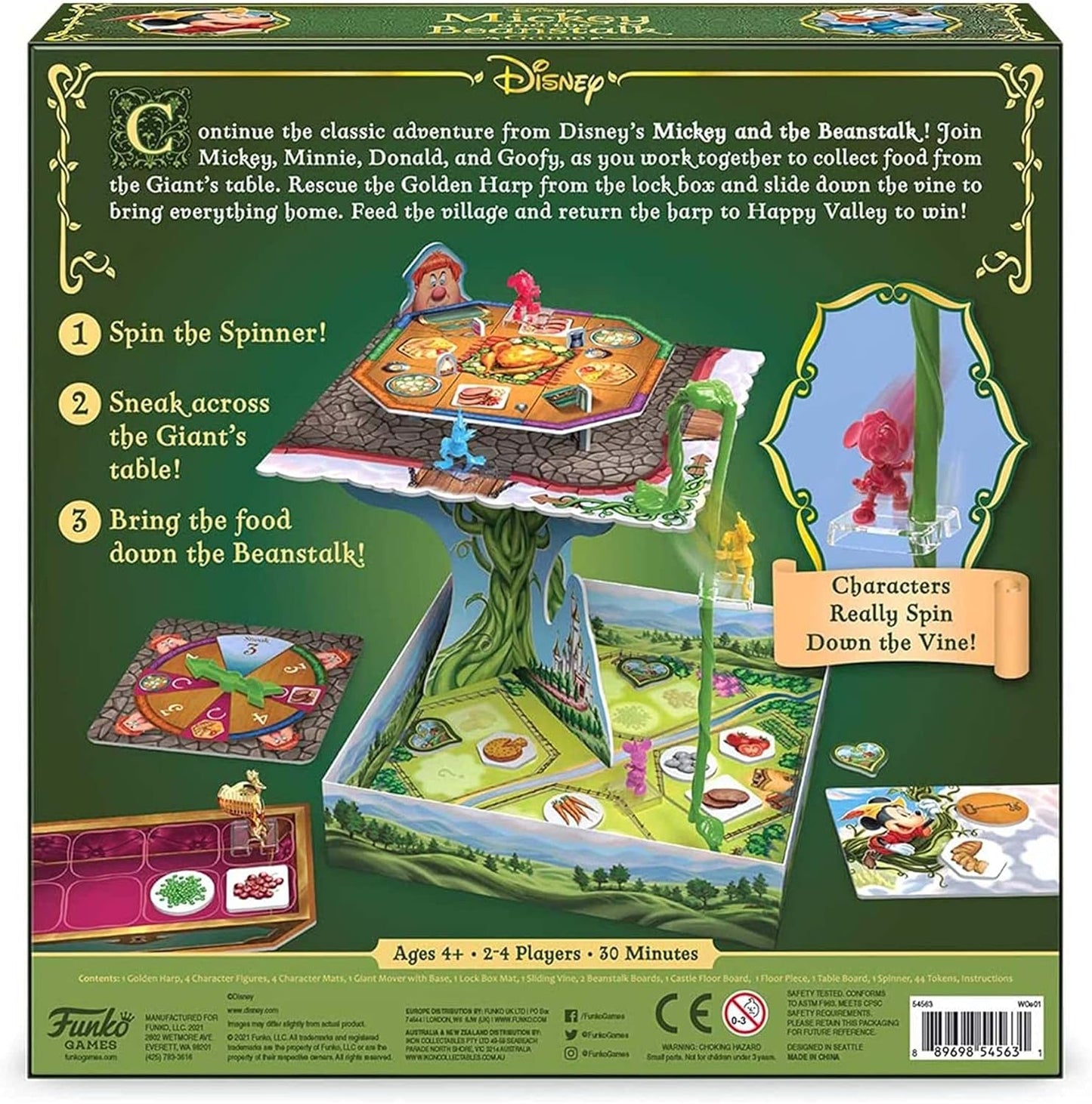 DISNEY MICKEY AND THE BEANSTALK GAME