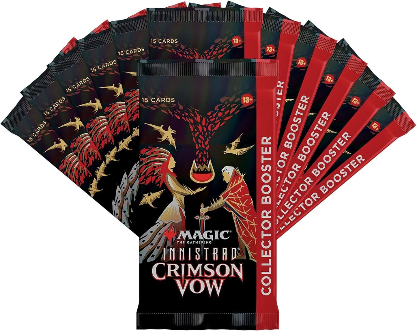 MAGIC: THE GATHERING INNISTRAD CRIMSON VOW COLLECTOR BOOSTER PACK (1 RANDOM PACK)